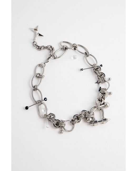 Minga Metallic Trove Antique Piercing Necklace