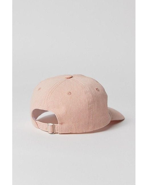 Urban Outfitters Pink Snoopy Washed Dad Hat for men