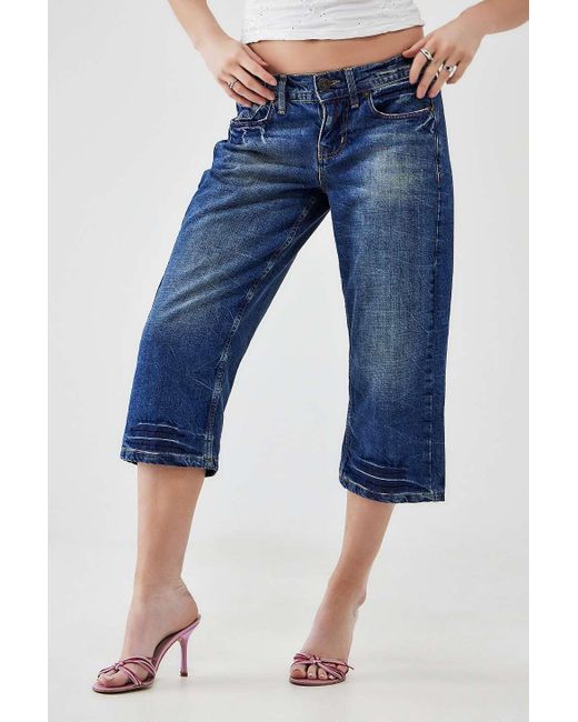 BDG Blue Kayla Capri Jeans