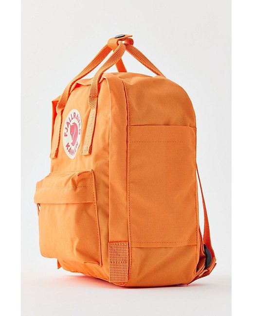 Fjallraven Orange Kånken Mini Backpack