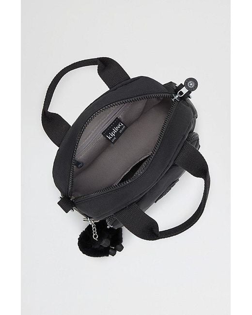Kipling Black Defea Mini Nylon Crossbody Bag