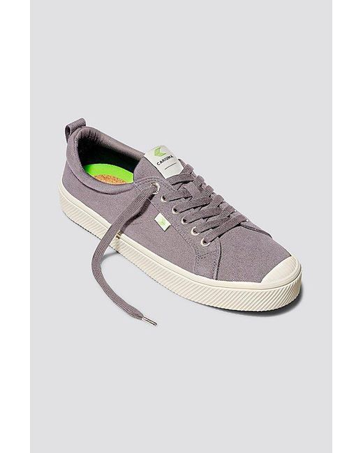 CARIUMA Gray Oca Low Canvas Sneaker for men