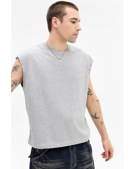 Standard Cloth Gray Luca Tank Top for men