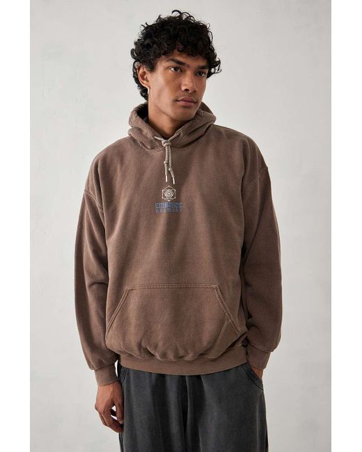 Urban Outfitters Uo - hoodie "embrace harmony" in in Brown für Herren