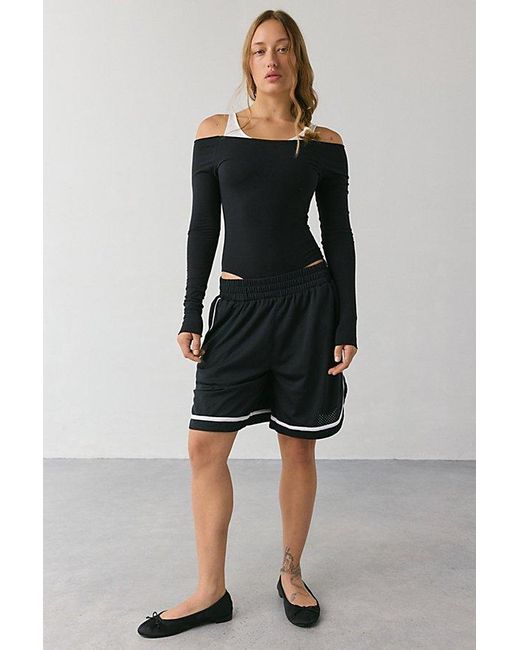 Out From Under Black Bec Cut It Out Layered Bodysuit