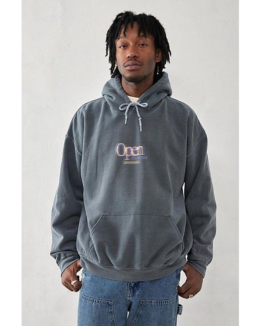 Urban Outfitters Gray Uo Open Source Hoodie for men
