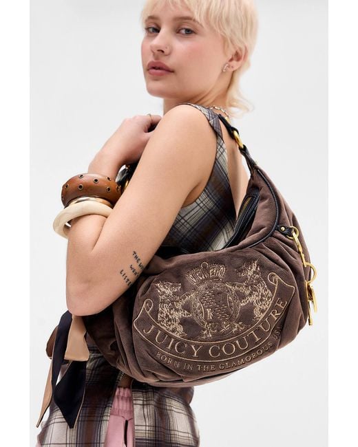 Juicy Couture Brown Daydreamer Medium Hobo Bag