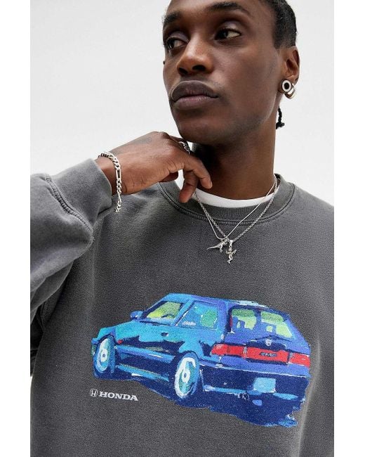 Urban Outfitters Uo Black Honda Sweatshirt for men