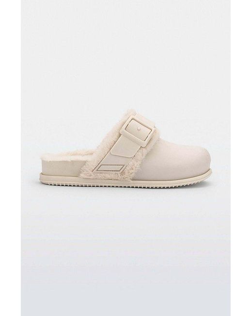 Melissa White Cozy Warm Clog