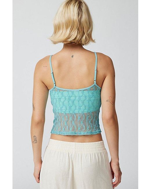 Out From Under Blue Lovella Sheer Lace Cami