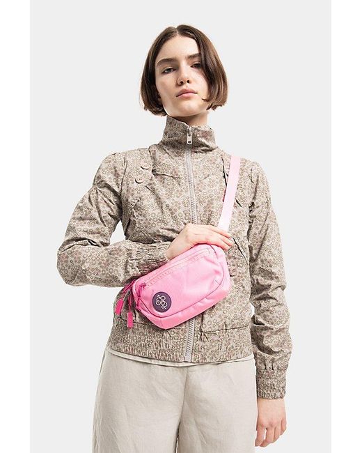 BABOON TO THE MOON Pink Fannypack Mini