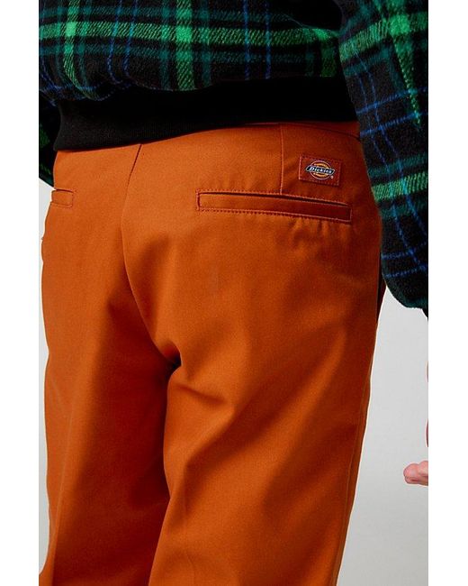 Dickies Orange Uo Exclusive 874 Cutoff Work Pant for men