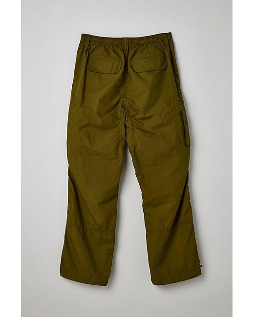 Standard Cloth Green Seamed Cargo Pant for men