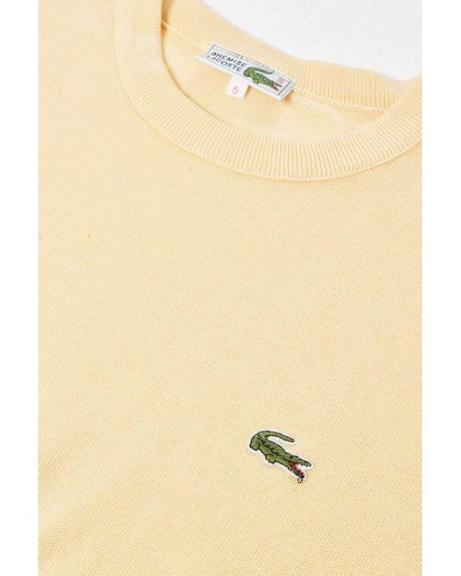 Orange lacoste sweater deals