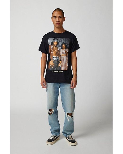 Urban Outfitters Black Outkast Photo Tee for men