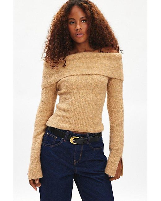 Cozy off the shoulder sweater 2025