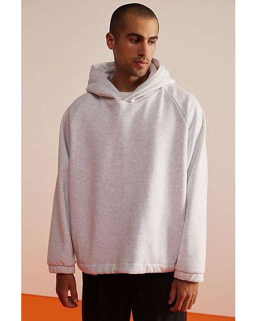 Standard Cloth Gray Free Throw Hoodie Sweatshirt for men