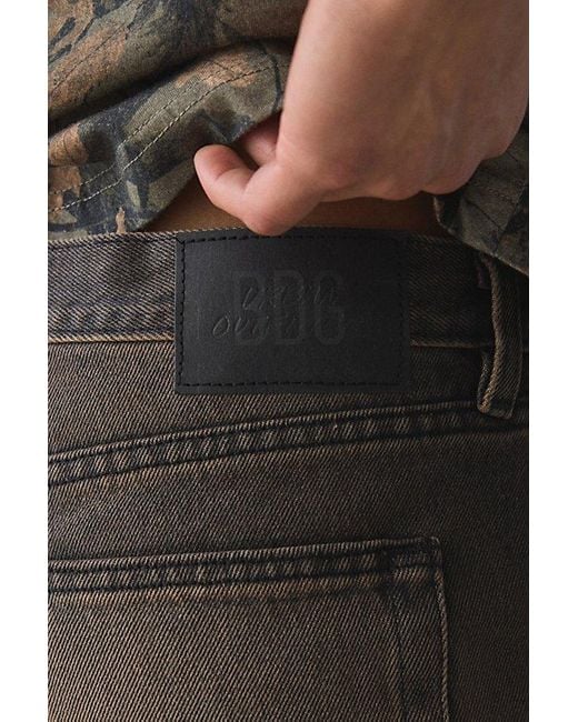 BDG Black Slacker Relaxed Fit Jean for men