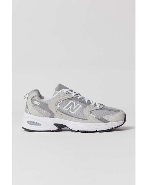 New Balance 530 Sneaker In Light Grey,at Urban Outfitters in Metallic