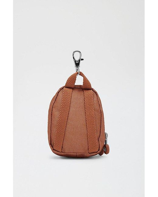 Kipling Black Seoul Mini Backpack Keychain