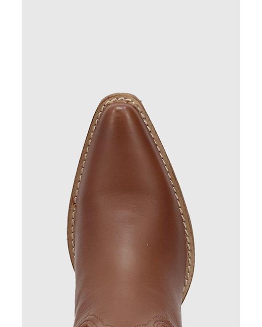 Dingo Brown Thunderbolt Leather Cowboy Boot