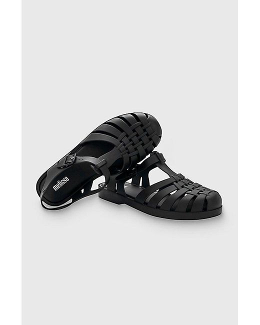 Melissa Possession Jelly Fisherman Sandal In Black,at Urban Outfitters