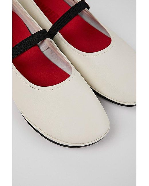 Camper Red Right Mary Jane Shoe