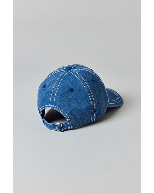 KTZ Blue 9Twenty Mlb Los Angeles Dodgers Washed Dad Hat for men