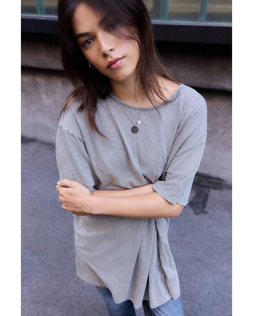 BDG Gray Nyx Acid Wash T-shirt Dress