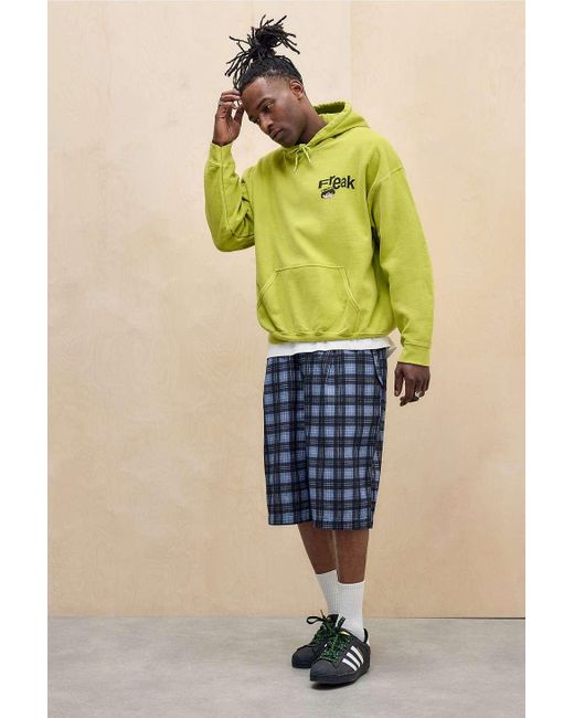 Urban Outfitters Yellow Uo Green Freak Hoodie for men