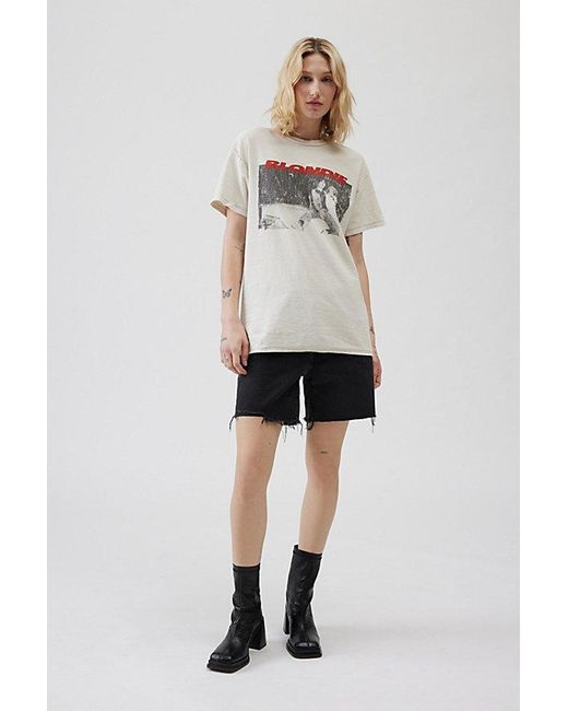 Urban Outfitters White Blondie Relaxed Tee