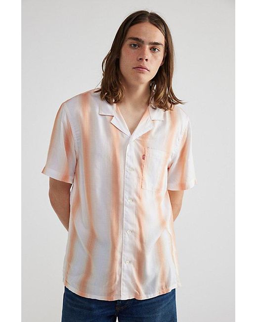 Levi's Natural Levi'The Sunset Camp Shirt Top for men