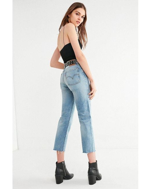 Levi's Levi's Wedgie High-rise Jean – Rough Tide in Blue | Lyst