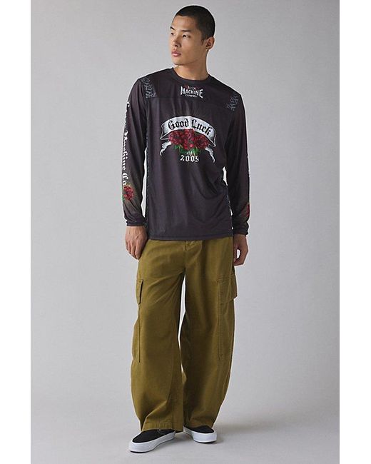 Loser Machine Gray Copeland Long Sleeve Jersey Tee for men