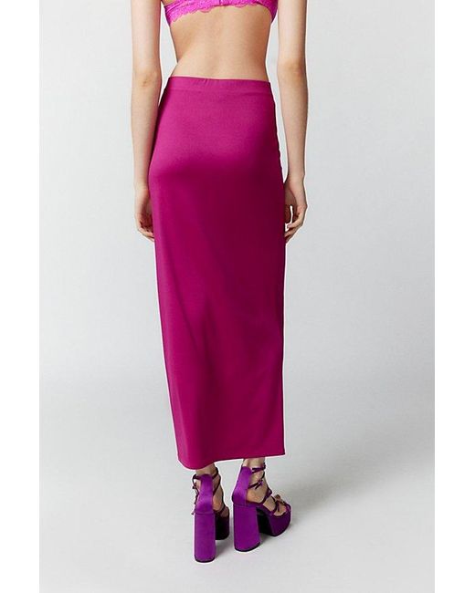 Urban Outfitters Multicolor Uo Dominique Minimal Maxi Skirt