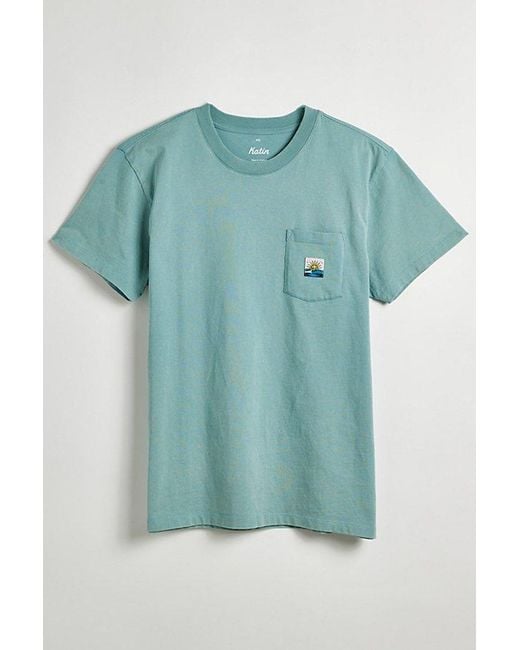 Katin Green Uo Exclusive Glance Pocket Tee for men