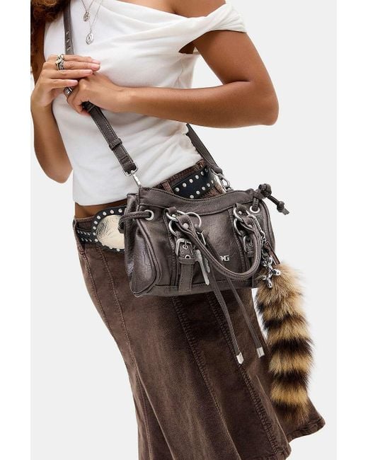 BDG Brown Mini Jude Crossbody Bag