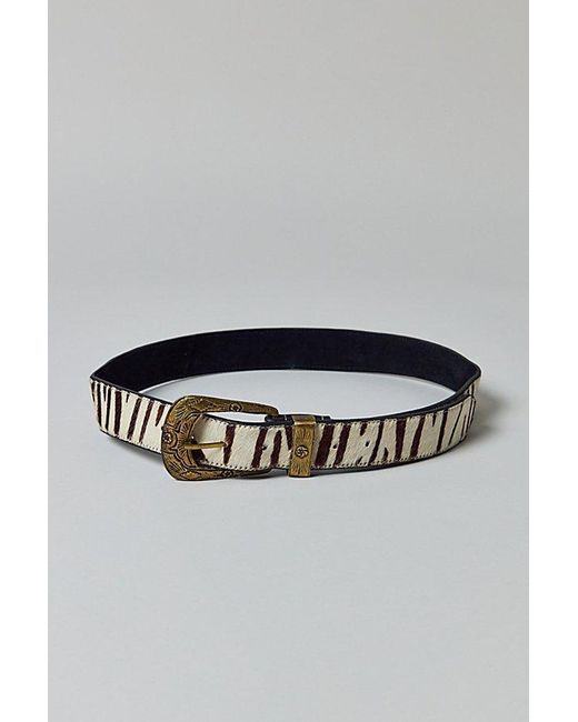 Urban Outfitters Gray Pattern Belt for men