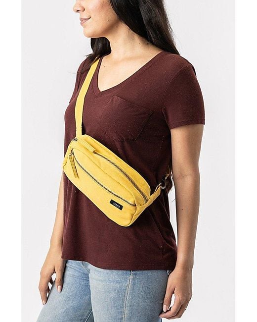 Terra Thread Metallic Organic Cotton Canvas Fanny Pack