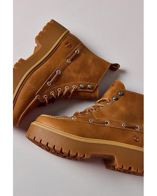 Timberland Blue Stone Street Mid Lace-Up Waterproof Boot