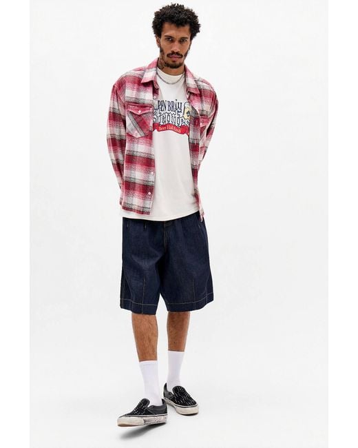 Urban Outfitters Red Uo Steinfest Graphic Tee for men