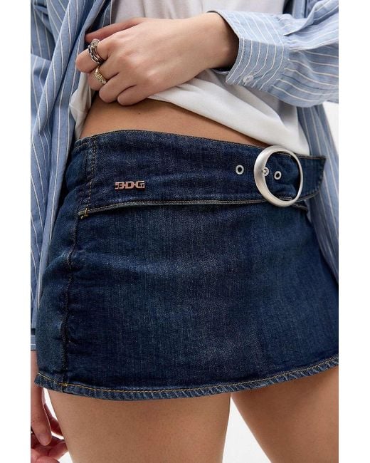 BDG Blue Missy Skort