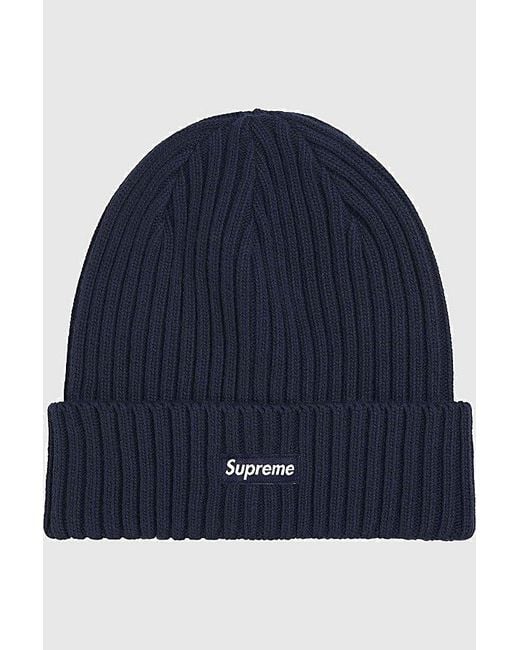 Supreme Overdyed Beanie (Ss26) in Blue for Men | Lyst