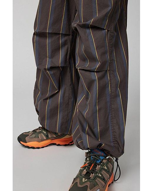 Urban Outfitters Gray Uo Sloan Poplin Striped Balloon Pant