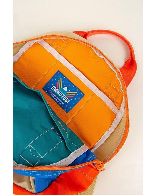 Mokuyobi Orange Mini Atlas Backpack