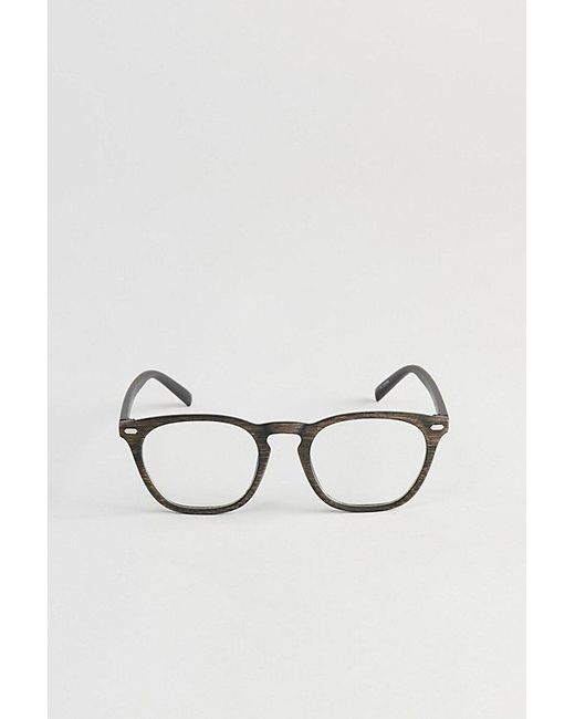 Urban Outfitters Gray Scotty Square Light Glasses for men