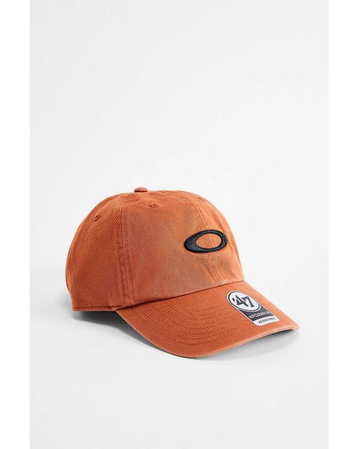 Oakley Orange Auburn Remix Dad Cap for men