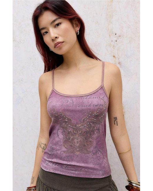 Urban Outfitters Purple Uo Grunge Cami