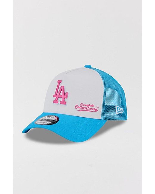 KTZ Blue X Big League Chew La Dodgers Trucker Hat for men