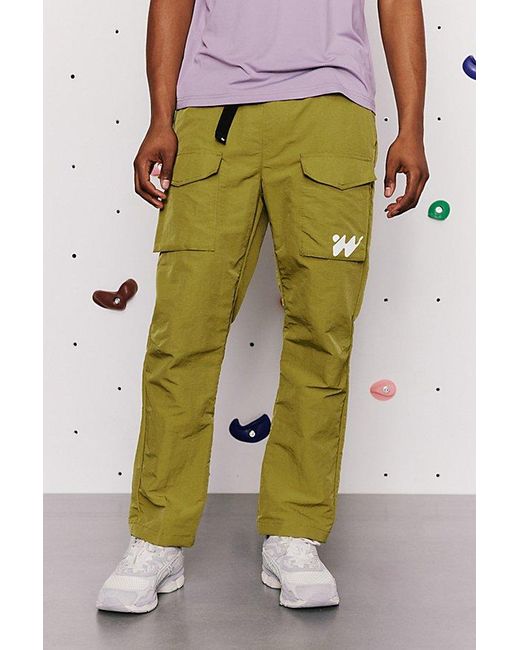 Without Walls Green Hike Cargo Pant for men